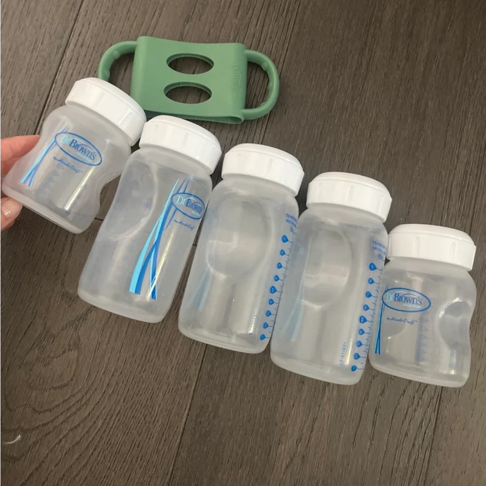 Dr Browns wide neck bottles (5)